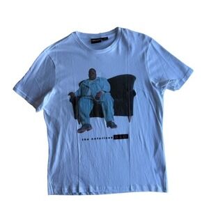 Notorious BIG Biggie Smalls Couch T-Shirt Mens L Tbar Collab Music Souvenir NWT